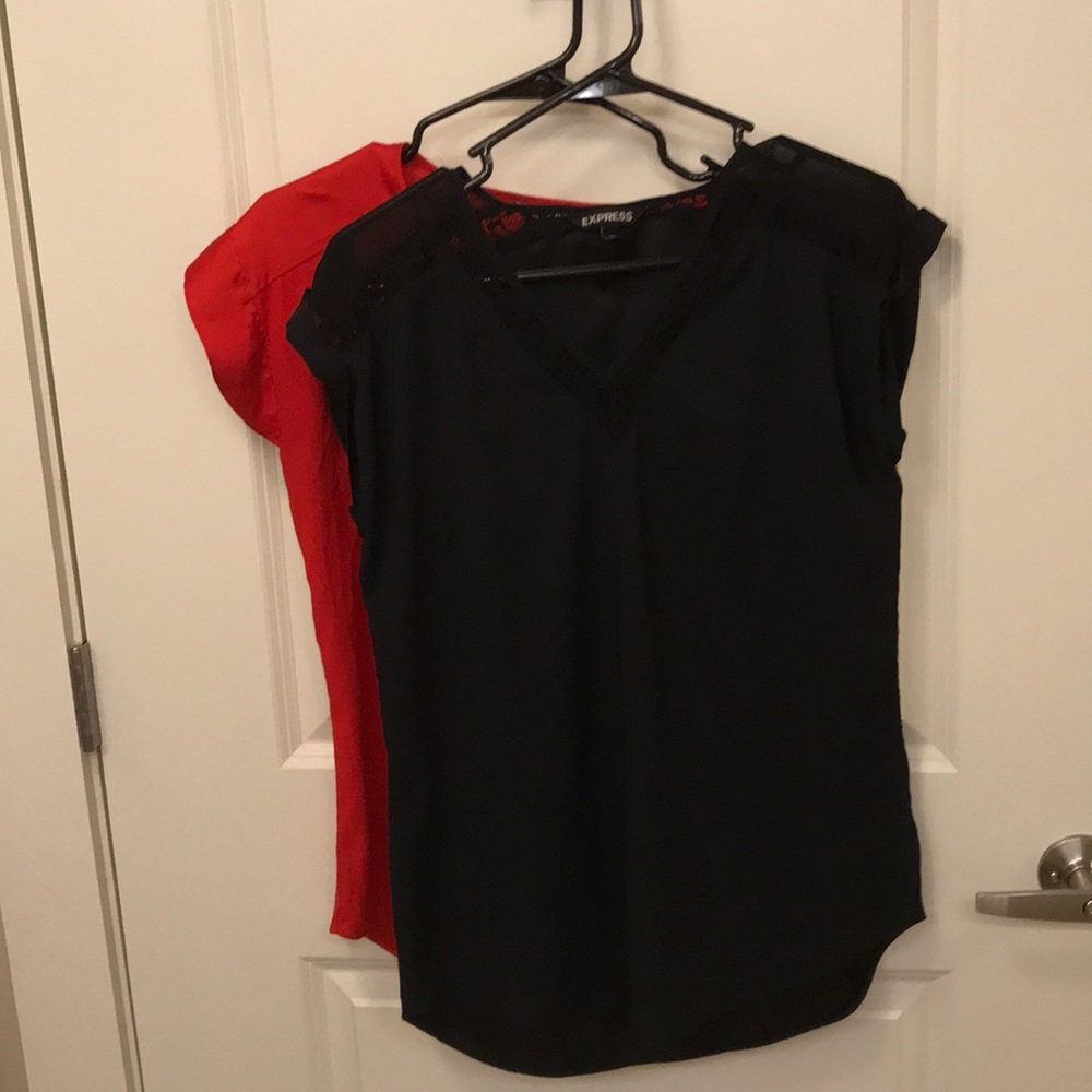 2 silky express tops!!